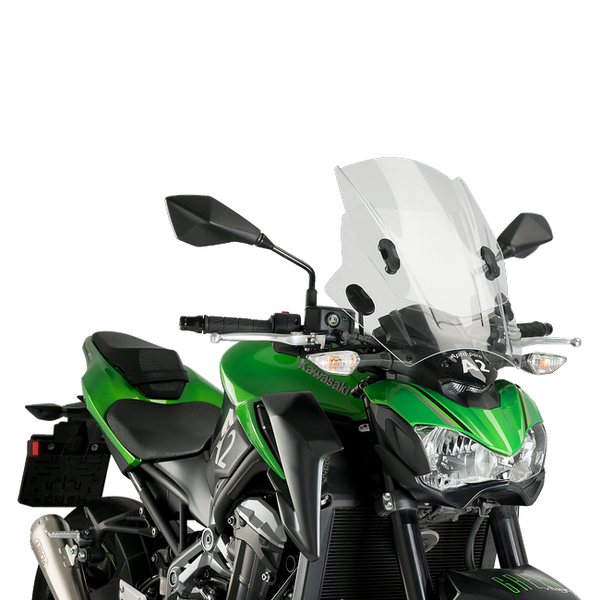 Puig Up&Down Windscreen for Kawasaki Z900 (2017–2024) – Smoke (am Motorrad)