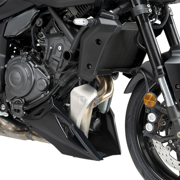 Puig Engine Spoiler for Yamaha MT-07 (2025–2026) – Black (am Motorrad)