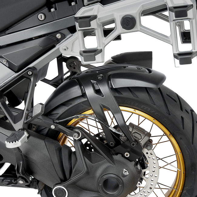 Puig Rear Fender for BMW R1300GS / Triple Black (2023–2026) – Matt black (am Motorrad)