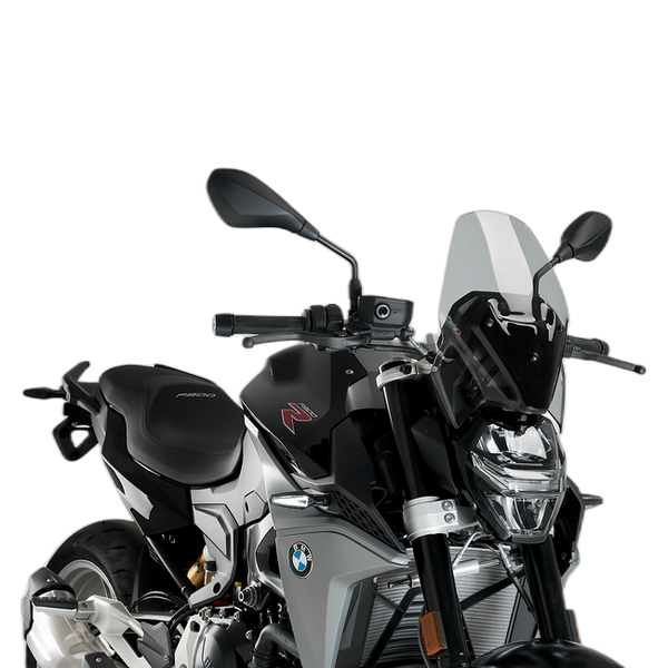 Puig New Generation Sport Windscreen for BMW F900R (2020–2026) – Smoke (am Motorrad)