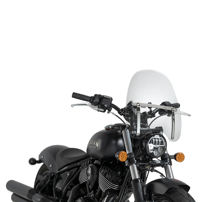 Puig Daytona IV Windscreen for Indian Chief Bobber Dark Horse (2022–2025) – Clear (am Motorrad)