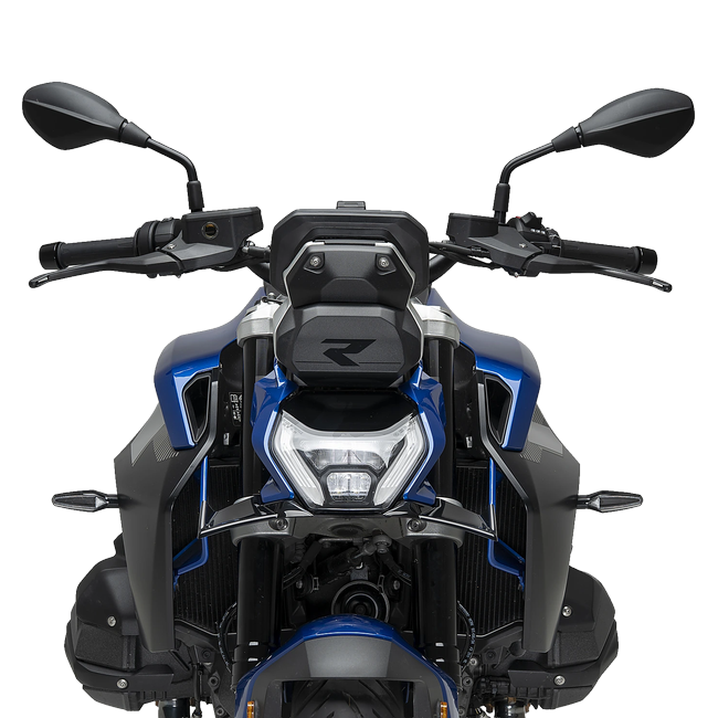 Puig Naked Frontal Spoilers for BMW R1300R Option 719 (2025–2026) – Black (am Motorrad)