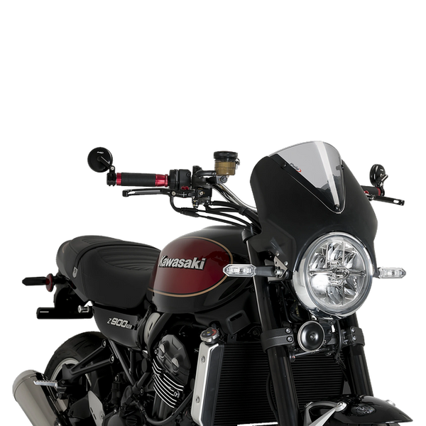Puig Vision Windscreen for Kawasaki Z900RS / SE (2018–2026) – Smoke (am Motorrad)