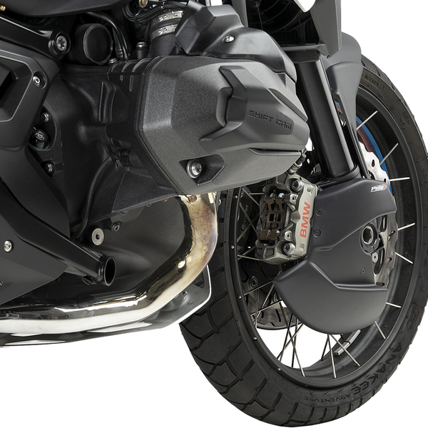 Puig Brake Cooler Pista #4 with Front Fender Pista #3 for BMW R1300GS (2023–2026) – Matt black (am Motorrad)