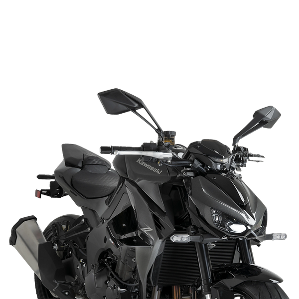 Puig D12 Aerodynamic Spoilers for Kawasaki Z1100 / SE (2026) – Black (am Motorrad)