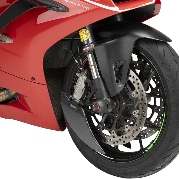 Puig Aero Wheel Deflector for Ducati Panigale V4 / V4S (2020–2024) – Carbon look (am Motorrad)