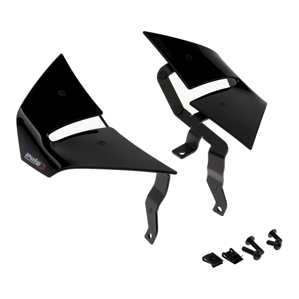 Puig D12 Aerodynamic Spoilers for Yamaha MT-07 Pure (2023–2024) – Black