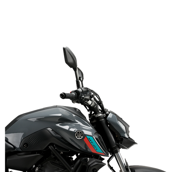 Puig Naked Frontal Winglets for Yamaha MT-07 (2021–2024) – Matt black (am Motorrad)