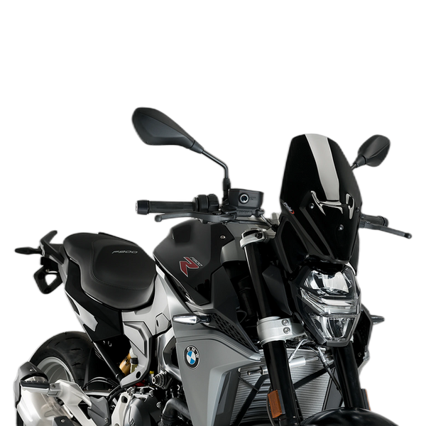 Puig New Generation Sport Windscreen for BMW F900R (2020–2026) – Black (am Motorrad)