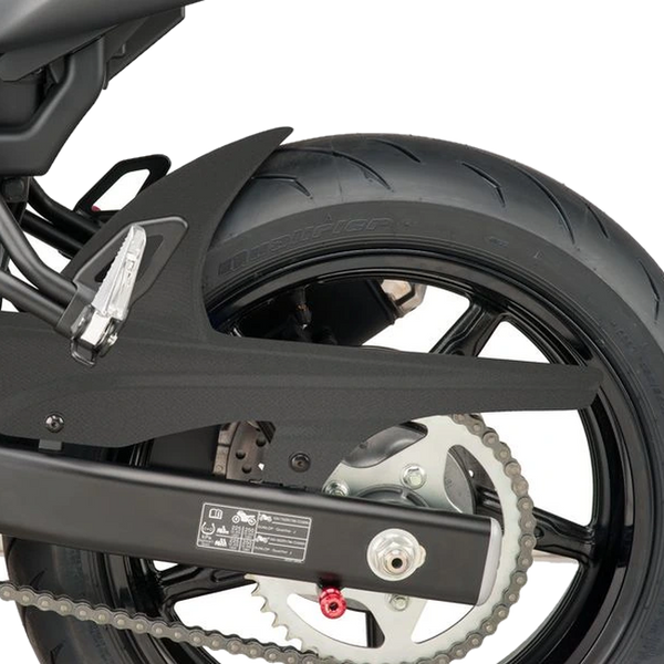 Puig Rear Fender for Suzuki SFV650 Gladius (2015) – Matt black (am Motorrad)