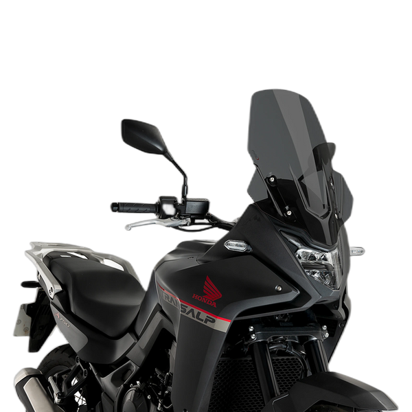 Puig Touring Windscreen for Honda XL750 Transalp (2023–2024) – Dark Smoke (am Motorrad)