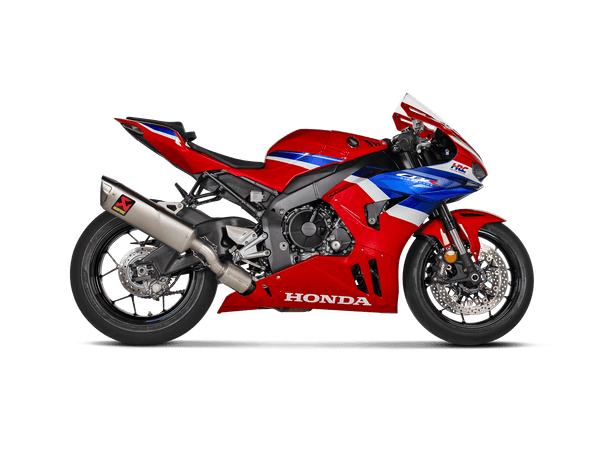 Akrapovic Slip-On Line Track Day titanium exhaust on Honda CBR1000RR-R Fireblade SC82