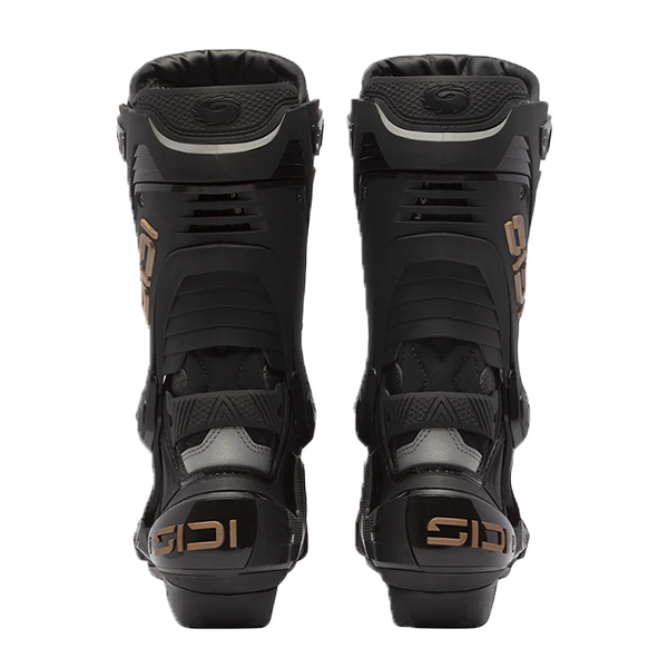 Sidi Rex Air motorcycle boots in black and bronze colourway, model 191