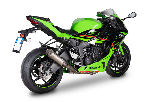 Spark Exhaust GKA8833T full titanium system for Kawasaki ZX-6R RR 636 2009-2026