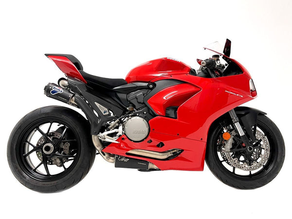 Termignoni SBK Replica stainless steel full exhaust system on Ducati Panigale V2 955