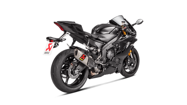 Akrapovic Slip-On Line titanium silencer for Yamaha YZF-R6 2008–2026, part S-Y6SO12-HAPT