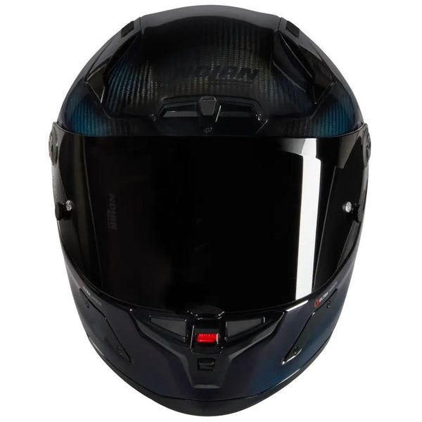 Nolan X-804 RS Ultra Carbon full-face helmet in Glossy Blue Liquido 328