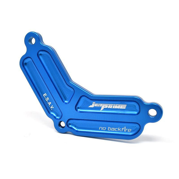 JetPrime JP ES 660 SLS/AIS block-off plate for Aprilia RS 660, CNC 7075 aluminium
