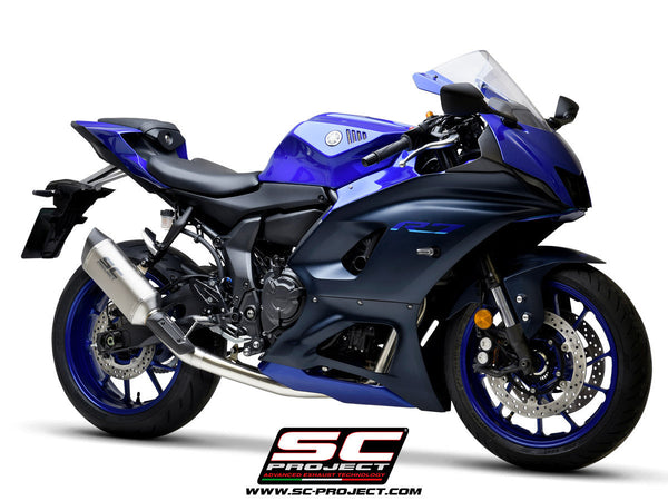 SC-Project SC1-S full exhaust system for Yamaha YZF-R7 2021-2025