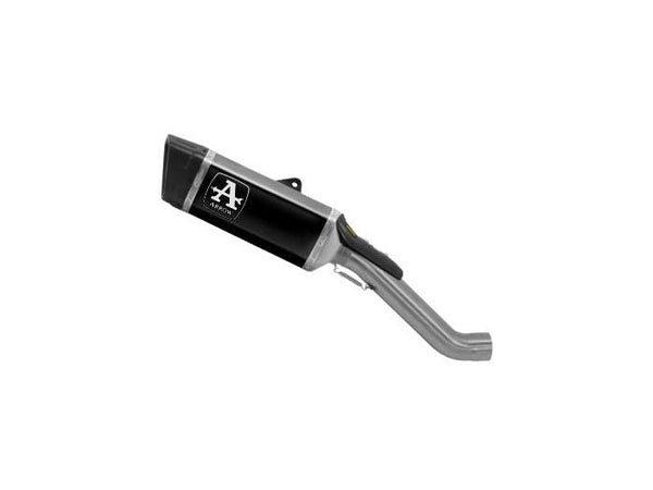 Arrow Pista slip-on silencer 71001PTN Titanium Dark with carbon end cap for Aprilia RSV4 1100 Factory
