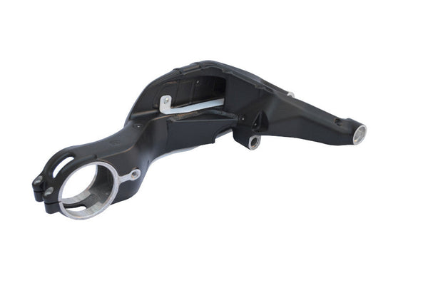 Pierobon +35 mm extended racing swingarm for Ducati Panigale V4/S/R in natural aluminium