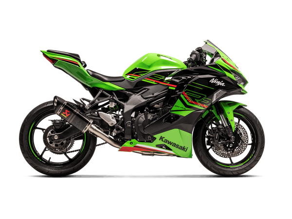 Akrapovic Racing Line stainless steel full exhaust system for Kawasaki ZX-4RR 2023–2026