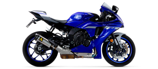 Arrow Indy-Race 71829PK titanium slip-on silencer with carbon end-cap for Yamaha YZF-R1/M