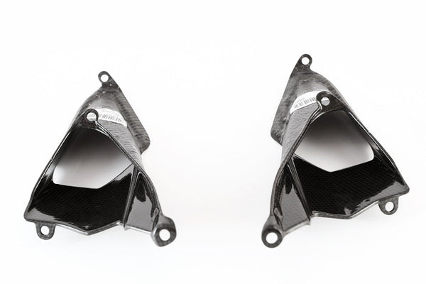 Fullsix carbon rear seat air intakes for Ducati Panigale 1199 in gloss finish