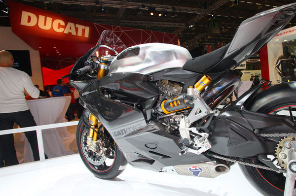 Termignoni slip-on kit titanium silencers Ducati Panigale 1199 R S 2012-2017