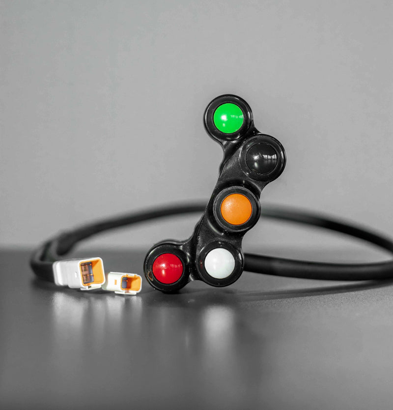 TGP MotoRacing 7-button left-hand handlebar switch unit for BMW S 1000 RR K67