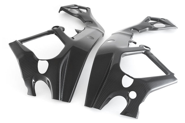 Fullsix carbon frame protection guard extension set for BMW S1000RR K46 2015-2018