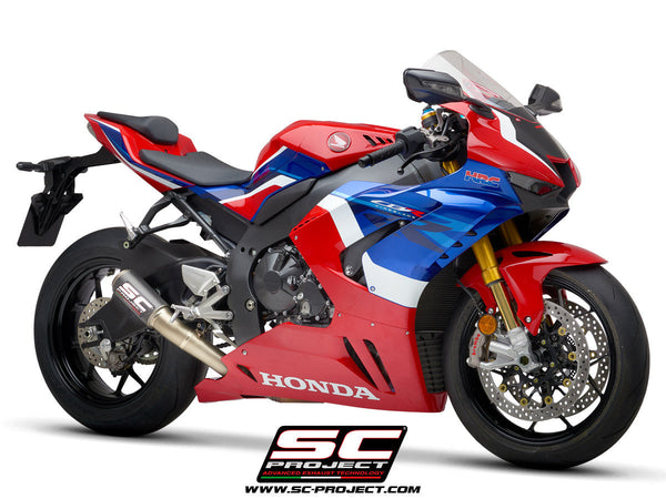 SC-Project CR-T slip-on silencer Honda CBR 1000 RR-R SC82 titanium carbon H35A-T36