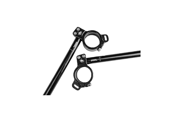 Spider Racing Offset 42 clip-on handlebar for Yamaha YZF-R6 RJ27 2017-2026