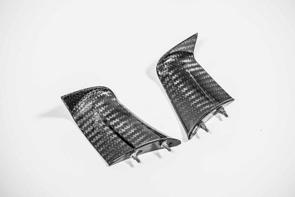 AP Carbon Line 400g twill carbon winglets for Ducati Panigale V4/S/R 2022–2024
