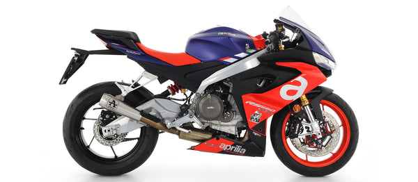 Arrow Competition EVO full titanium exhaust system for Aprilia RS 660 2020-2024, part 71215CP