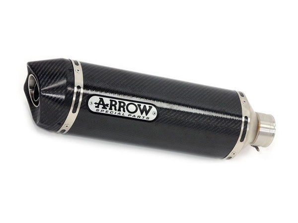 Arrow Race-Tech 71744MK carbon slip-on silencer for Aprilia RSV4 RR RF 2017-2018