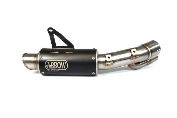 Arrow GP2 Dark stainless steel slip-on silencer for BMW S1000RR 2017-2018