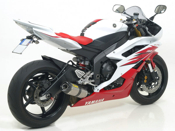 Arrow Thunder titanium slip-on silencer 71699PK for Yamaha YZF-R6 RJ11
