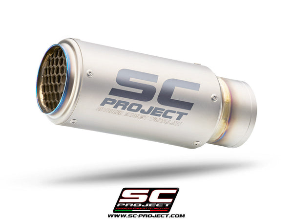 SC-Project CR-T slip-on silencer for Aprilia RSV4 1100 Factory 2021–2024