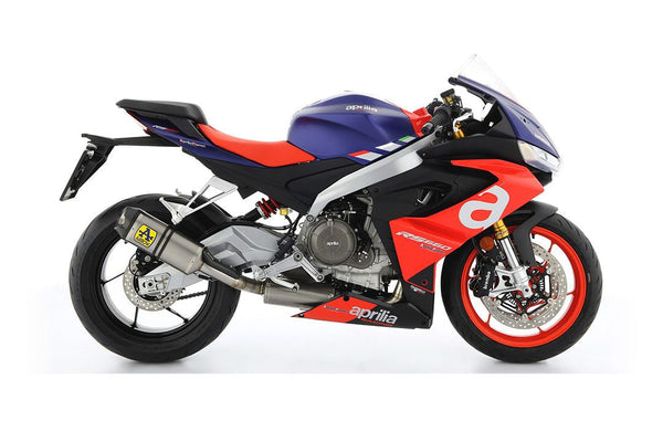 Arrow Indy Race aluminium slip-on silencer 71929AK for Aprilia RS 660 with carbon end cap