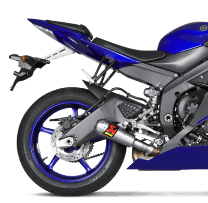 Akrapovic Slip-On Line titanium GP1 silencer for Yamaha YZF-R6 2006-2026