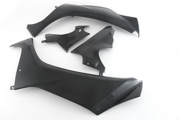 Fullsix carbon fairing side panels set for Yamaha YZF-R1/M RN65 in 245 Twill weave
