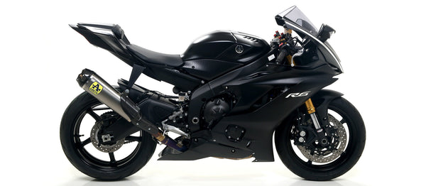 Arrow Competition Evo full exhaust system 71196CKZ stainless steel titanium Yamaha YZF-R6 RJ27