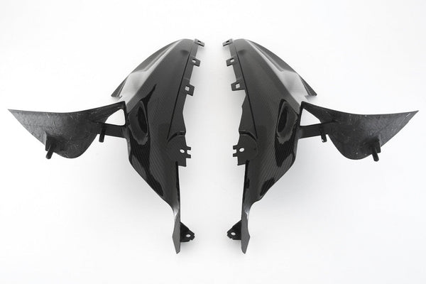 Fullsix carbon upper side fairings BMW S1000RR K67 2019-2024 245 twill