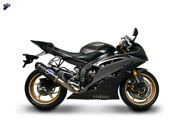 Termignoni Y105094CVT titanium full exhaust system with carbon silencer for Yamaha YZF-R6