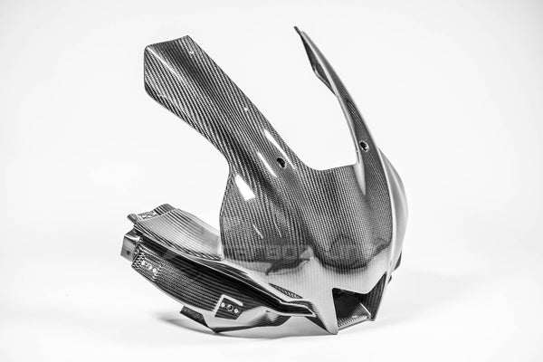 AP Carbon Line 200g twill carbon front fairing mask for Yamaha YZF-R1/M RN65 2020-2026
