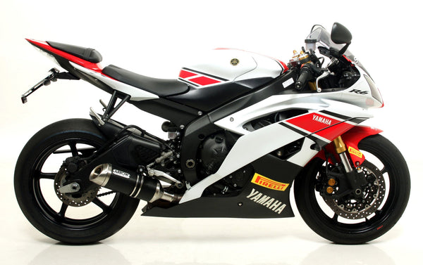 Arrow Thunder 71699AKN dark aluminium slip-on silencer for Yamaha YZF-R6 RJ15