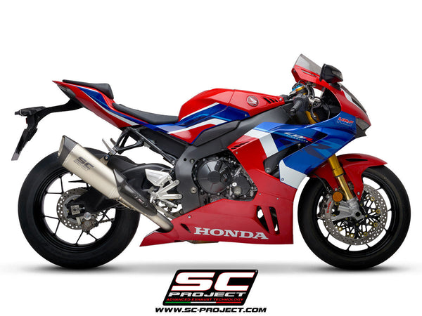 SC-Project SC1-R slip-on silencer for Honda CBR 1000 RR-R SC82 carbon and titanium finish