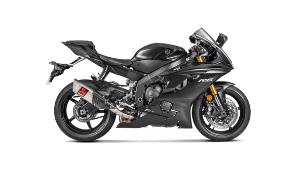 Akrapovic Slip-On Line titanium silencer for Yamaha YZF-R6 2008–2026, part S-Y6SO12-HAPT