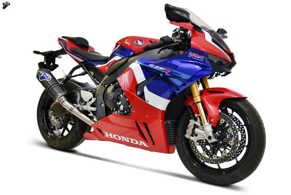 Termignoni H17109400TTC full titanium exhaust system with carbon silencer on Honda CBR 1000 RR-R SC82